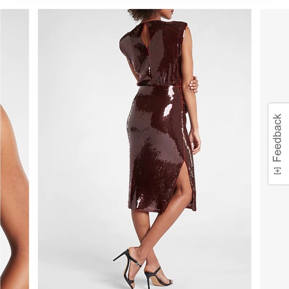 Sequin MIDI dress from express - Picture 6 of 10